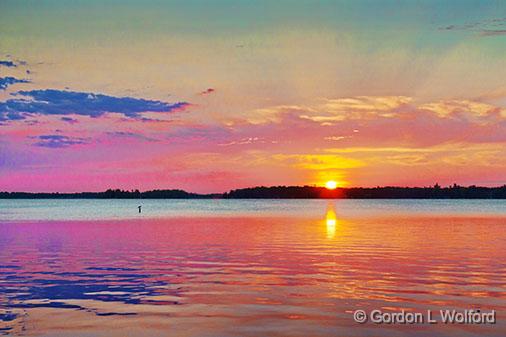 Lower Rideau Lake Sunrise_26412.jpg - Photographed along the Rideau Canal Waterway at Rideau Ferry, Ontario, Canada.